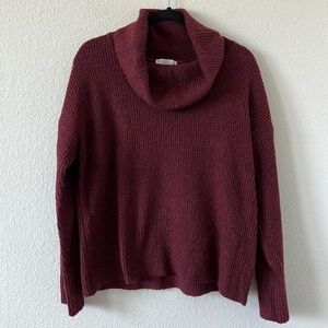 Madison Grey Cowl Neck Sweater